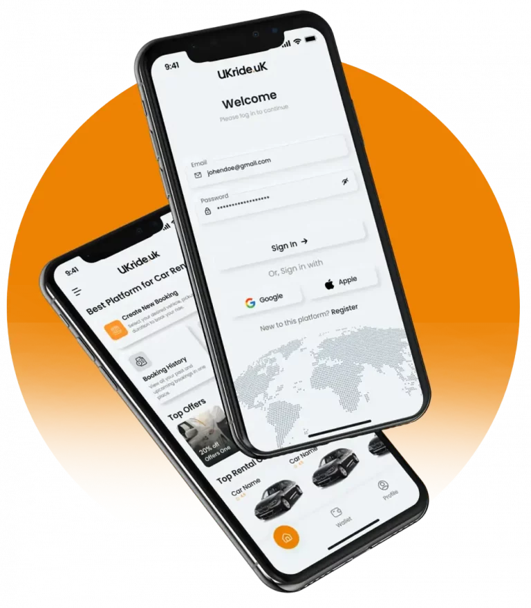 UKride mobile app