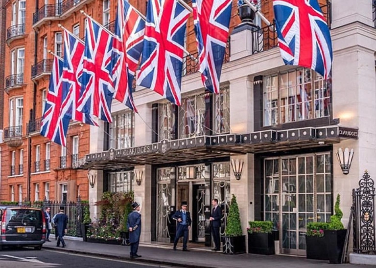 All About to Claridge's Hotel, London