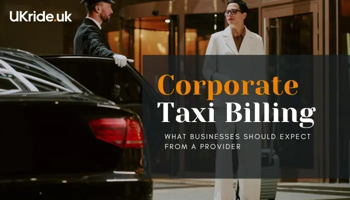Corporate Taxi Billing for Businesses in London