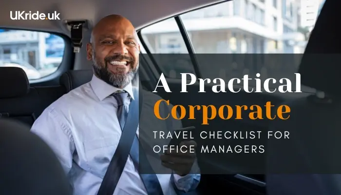 Corporate Travel Checklist for Office Managers