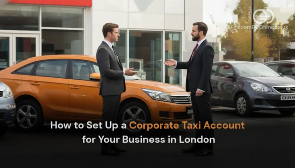 How to Set Up a Corporate Taxi Account in London
